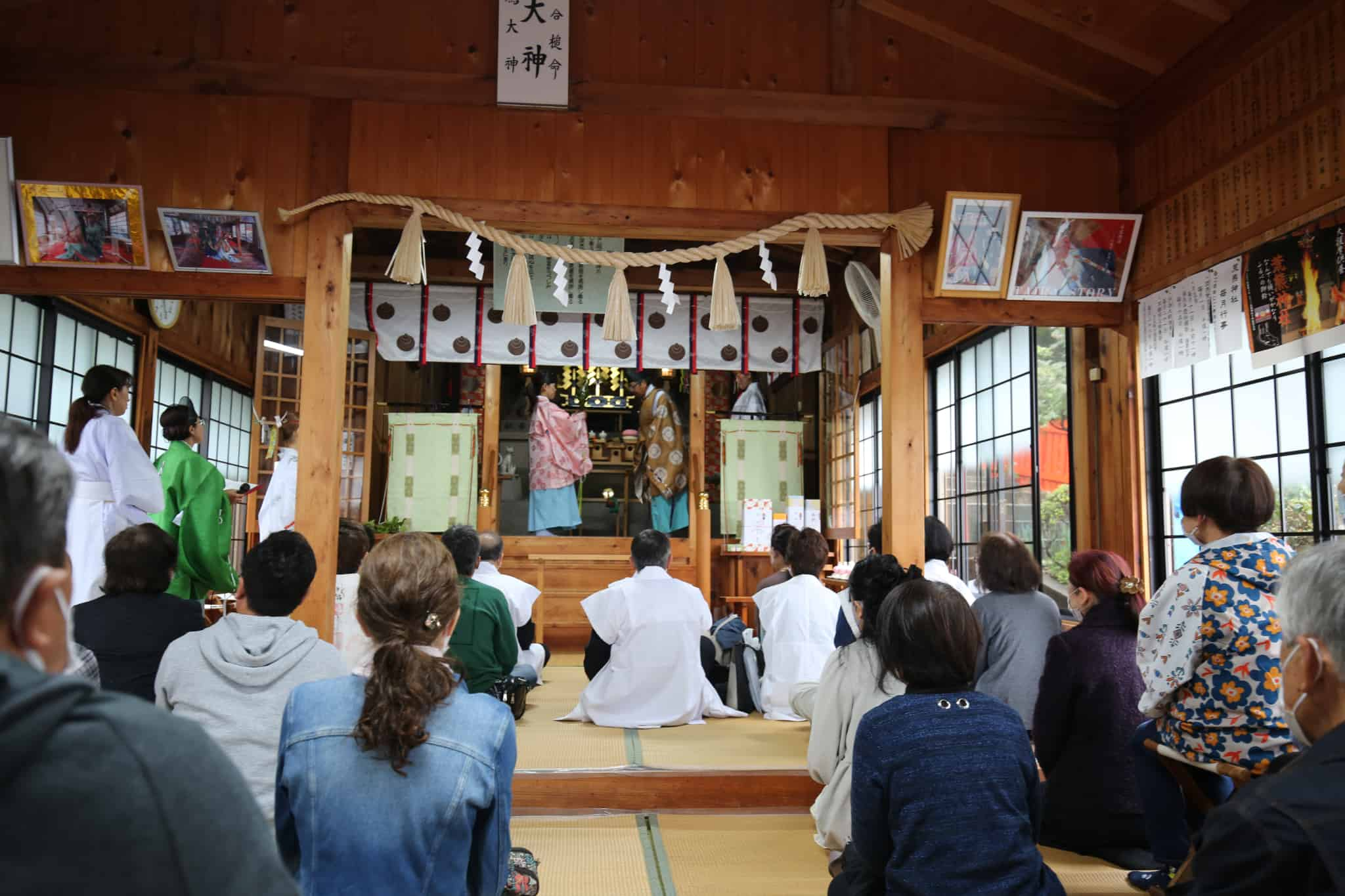 縁結びの神 荒熊神社の年間行事の様子2