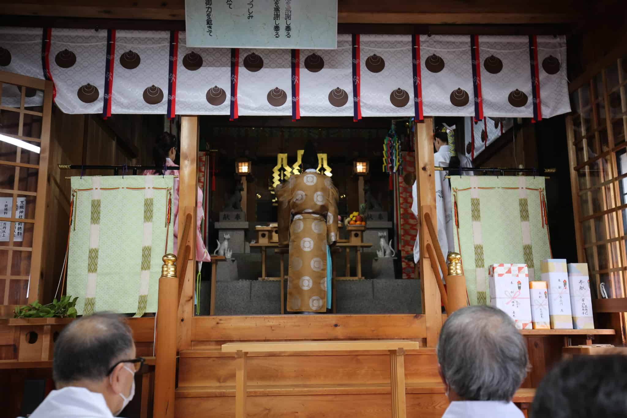 縁結びの神 荒熊神社の年間行事の様子1