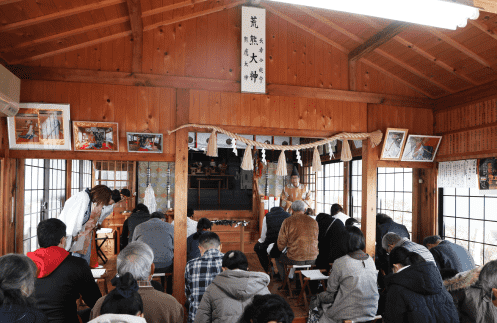 縁結びの神 荒熊神社の年間行事の様子3