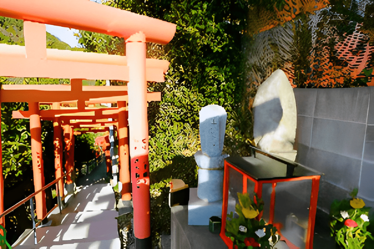 縁結びの荒熊神社 おきょう様・土浪地蔵尊について